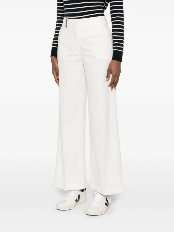 PESERICO: カジュアルトラウザー online - カジュアルパンツ - 白