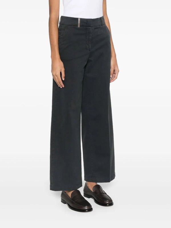 PESERICO: カジュアルトラウザー online - カジュアルパンツ - ブルー