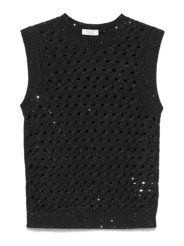 PESERICO: Tops und Tank Tops - Top - Blau