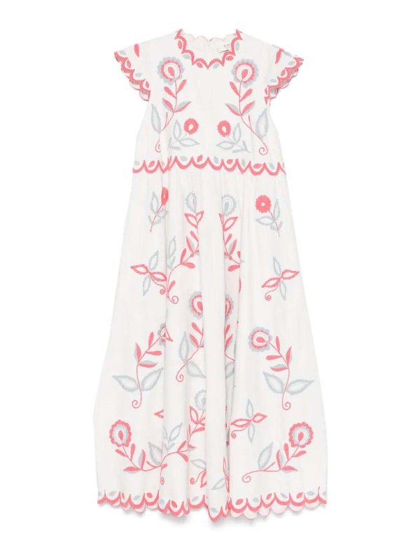 SEA NEW YORK: ニーレングスドレス - 膝丈ドレス - 白