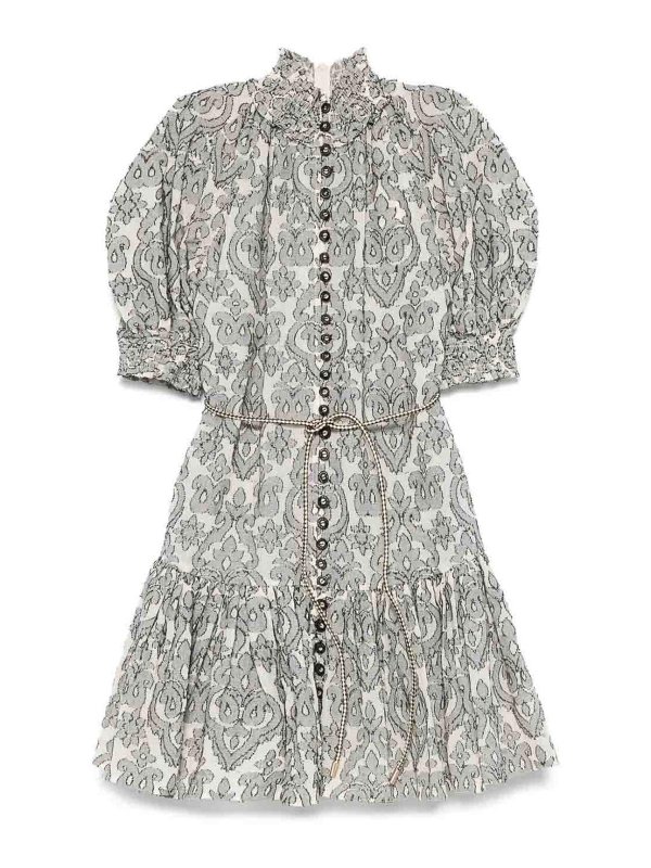 ZIMMERMANN: ショートドレス - ショートドレス - 黒