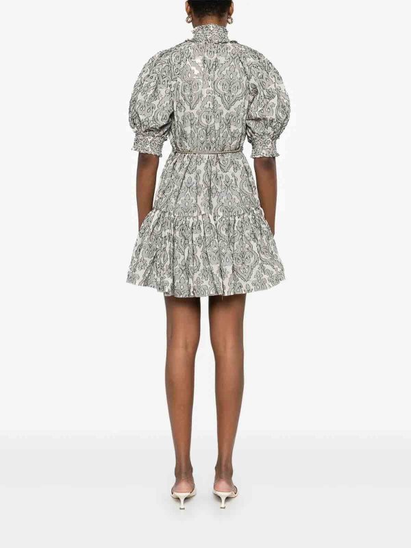 ショートドレス - 黒 shop online: ZIMMERMANN