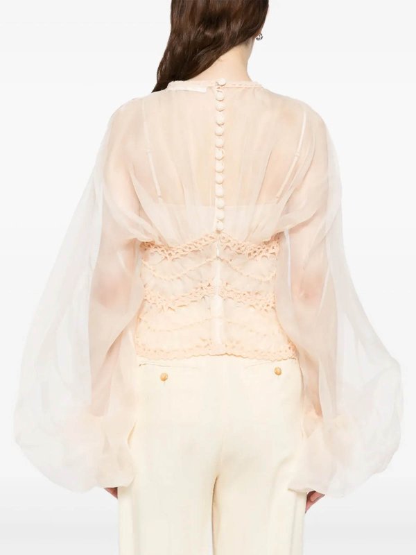 Top - Beige shop online: ZIMMERMANN