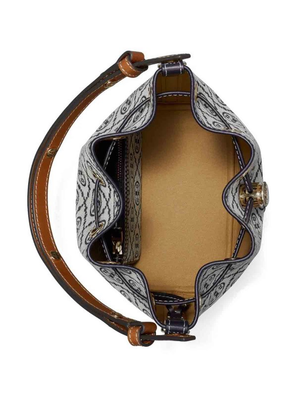 バケットバッグ - ブルー shop online: TORY BURCH