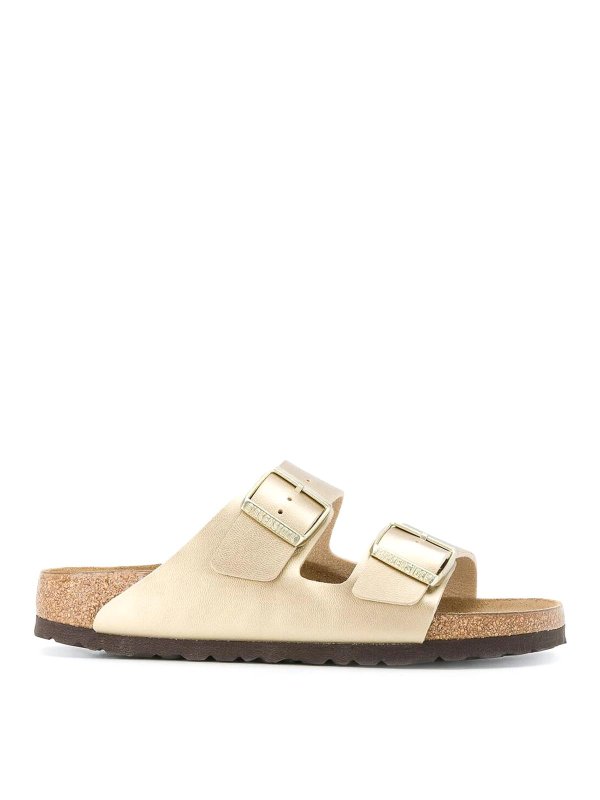 BIRKENSTOCK: Sandales - Sandales - Or