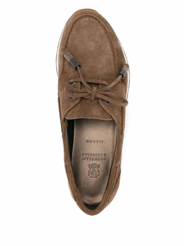 BRUNELLO CUCINELLI: ロファー＆スリッパ online - ローファー - ブラウン