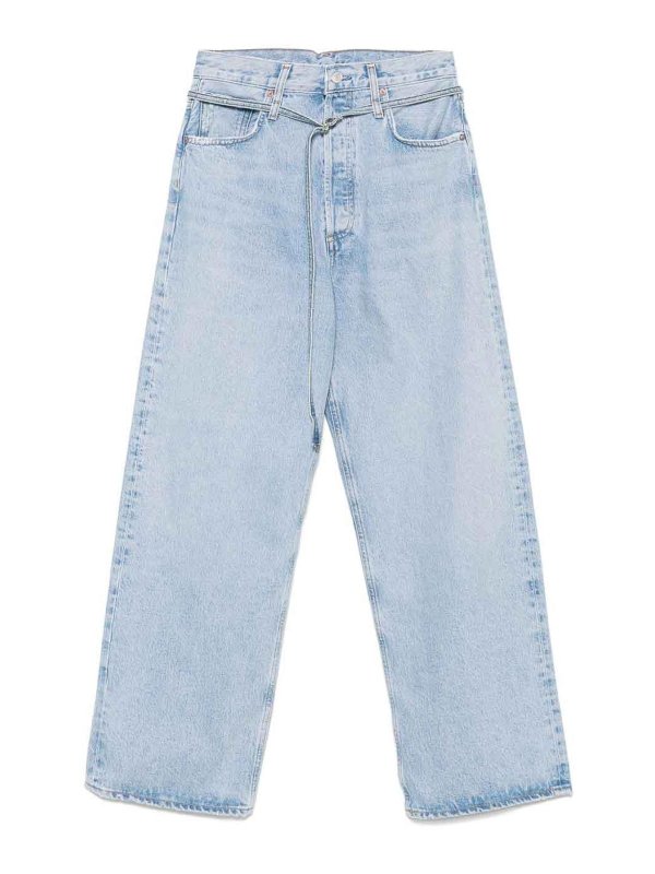 AGOLDE: Jeans évasés - Jean Bootcut - Bleu