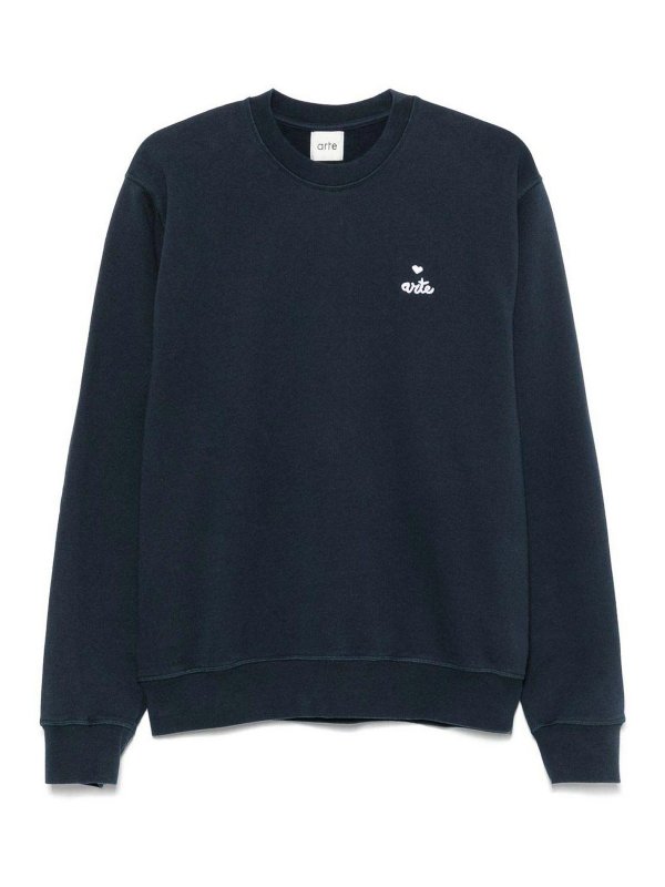 ARTE: スウェット＆セーター - スウェットシャツ/セーター - ブルー