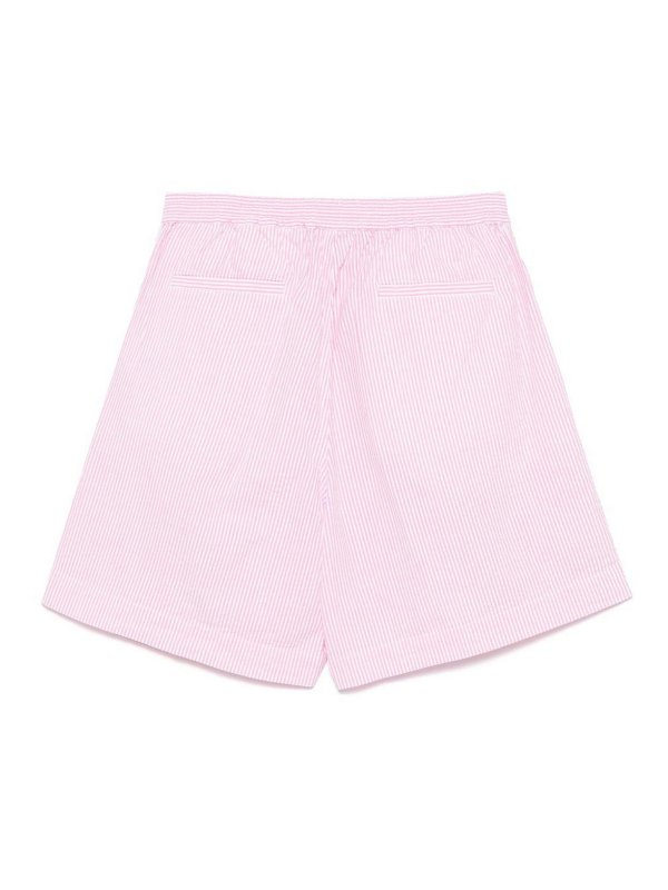 ASPESI: Trousers Shorts online - Bermuda In Seersucker