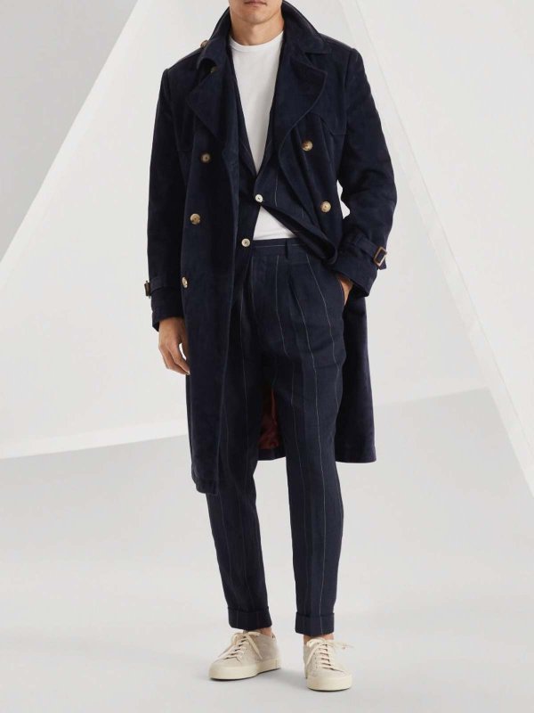 BRUNELLO CUCINELLI: trench coats online - Trench