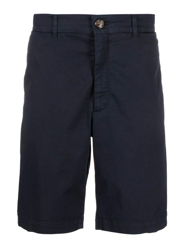 BRUNELLO CUCINELLI: Hosen Shorts - Shorts - Blau