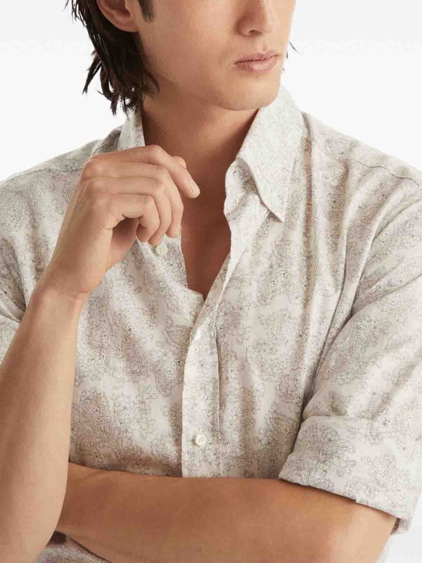 The Best Shops BRUNELLO CUCINELLI: Hemd - Weiß