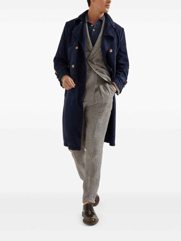 BRUNELLO CUCINELLI: Blazer online - Blazer - Marrón