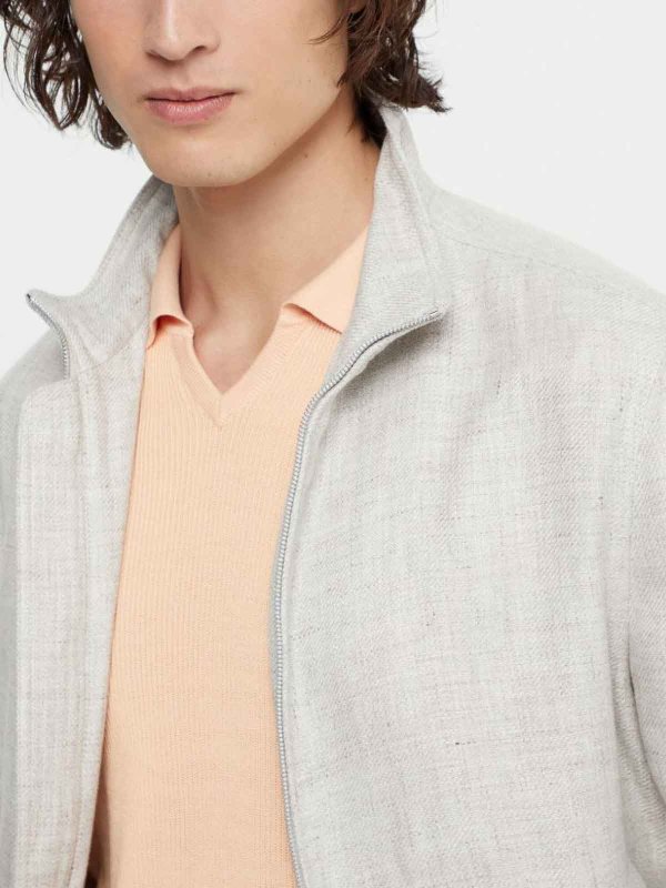 The Best Shops BRUNELLO CUCINELLI: ボンバージャケット - グレー