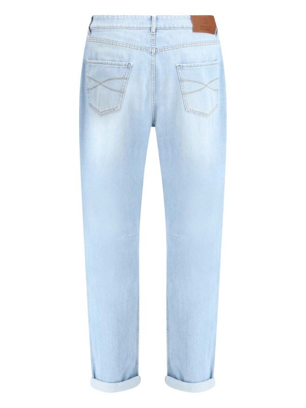 The Best Shops BRUNELLO CUCINELLI: Jeans évasés - Jean Bootcut - Bleu