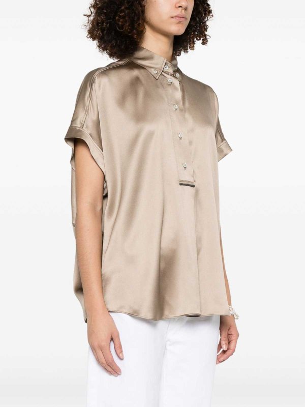 BRUNELLO CUCINELLI buy online Bluse - Braun