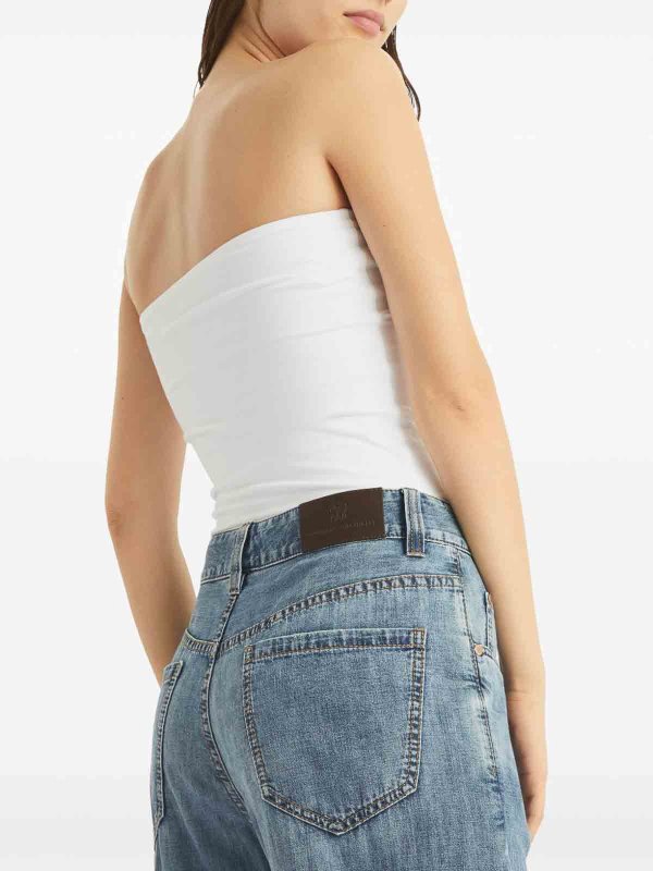 BRUNELLO CUCINELLI: ブーツカットジーンズ online - ブーツカットジーンズ - ブルー