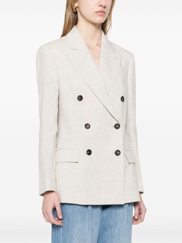 BRUNELLO CUCINELLI: Blazer online - Blazer - Beige