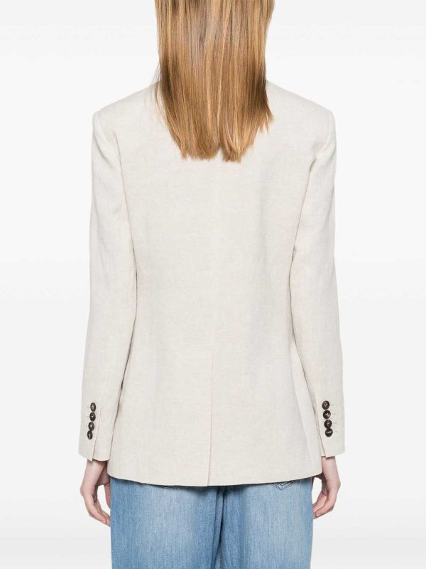 Blazer - Beige shop online: BRUNELLO CUCINELLI