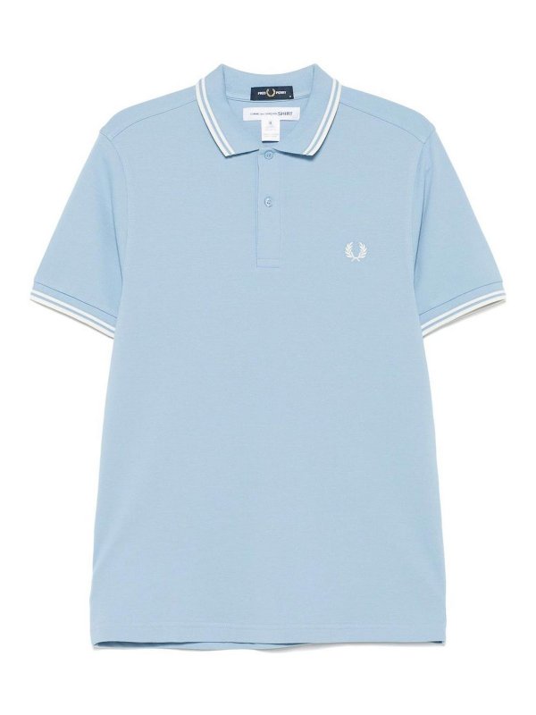 COMME DES GARCONS: polo shirts - Polo with Embroidery