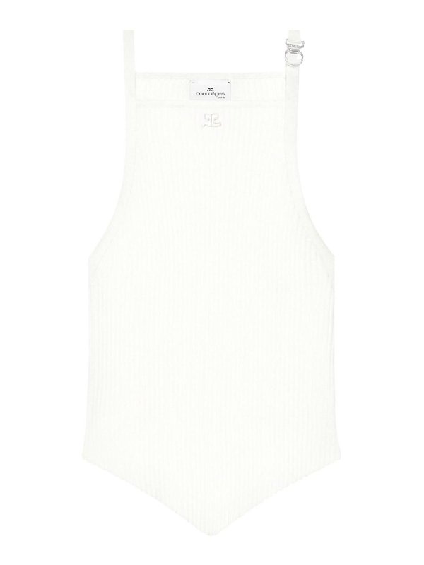 Courreges: トップス＆タンクトップ - トップ/タンクトップ - 白