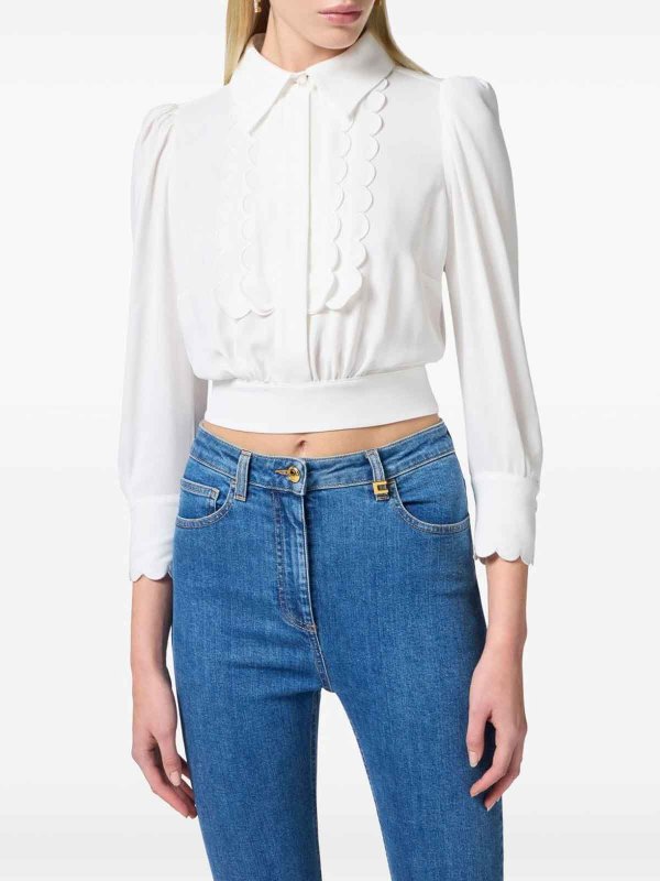 ELISABETTA FRANCHI: シャツ online - シャツ - 白