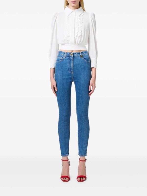 シャツ - 白 shop online: ELISABETTA FRANCHI