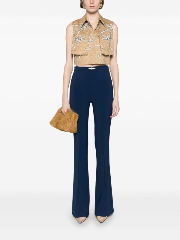 The Best Shops ELISABETTA FRANCHI: シャツ - シャツ - ベージュ