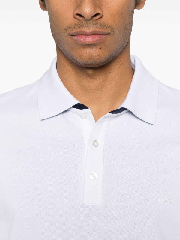 FAY: ポロシャツ online - ポロシャツ - 白