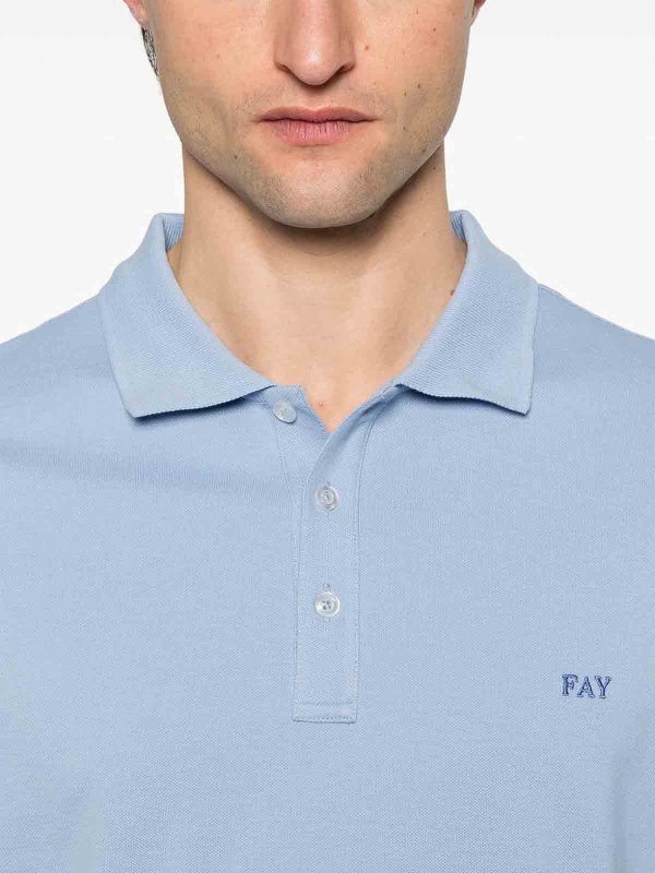FAY: Polos online - Polo - Azul