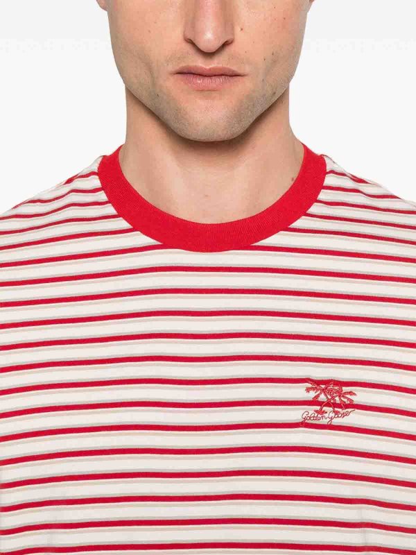 The Best Shops GOLDEN GOOSE: Tシャツ - Tシャツ - 赤