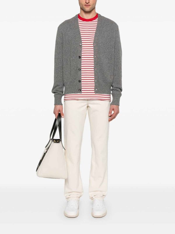 Tシャツ - 赤 shop online: GOLDEN GOOSE