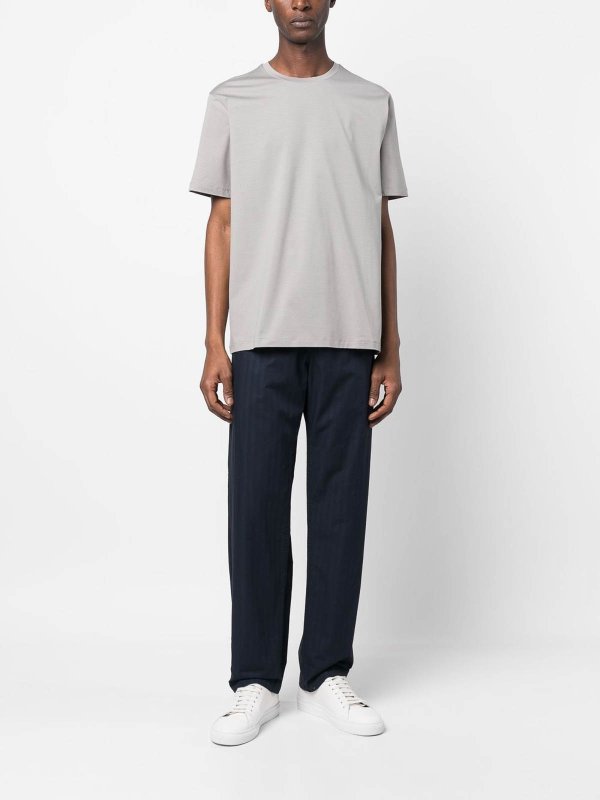 The Best Shops HERNO: T-shirts - T-Shirt - Grau