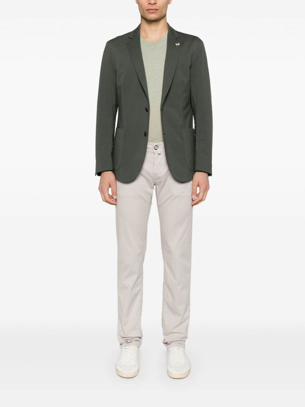 カジュアルパンツ - グレー shop online: JACOB COHEN