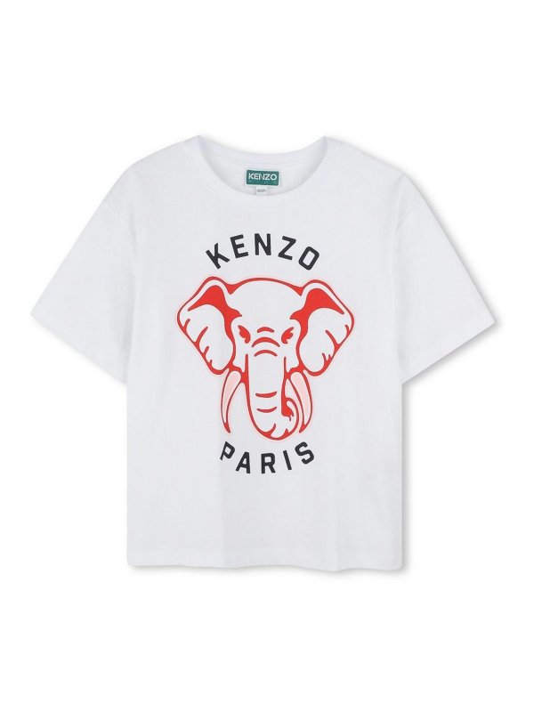KENZO: T-shirts - T-Shirt - Weiß