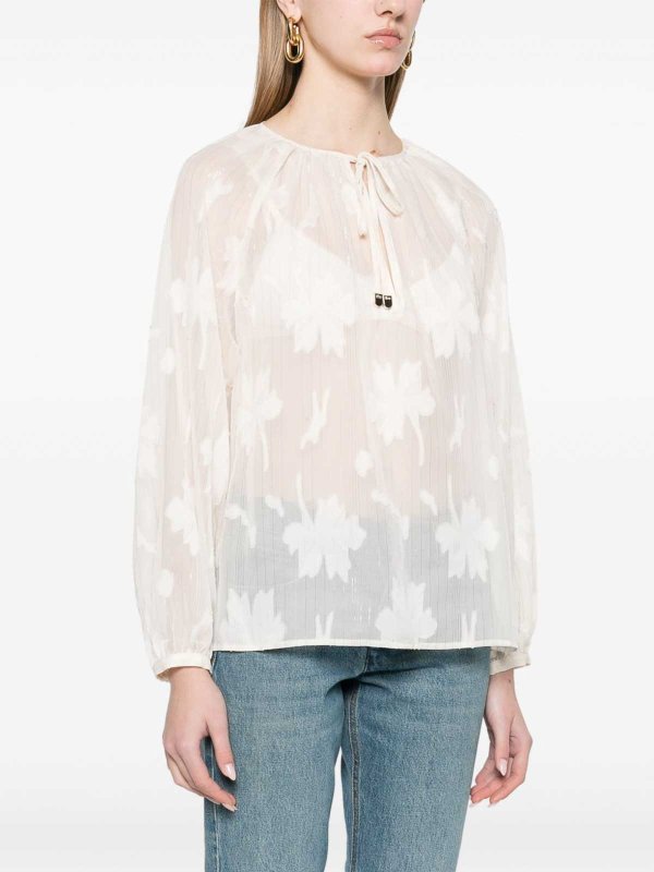 The Best Shops Liu Jo: blouses - Chalk