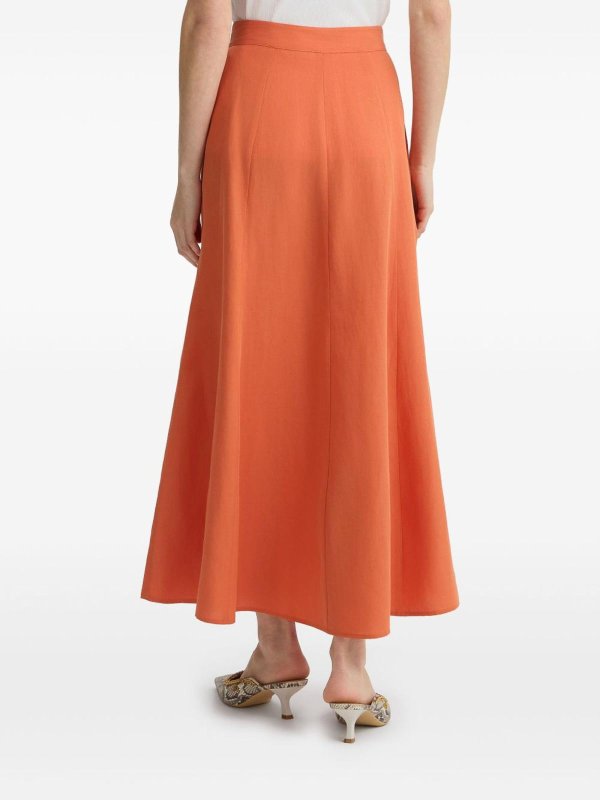 Liu Jo: ニーレングススカート＆ミディ丈 online - 膝丈/ミディスカート - オレンジ