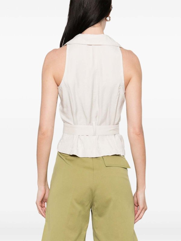 Liu Jo: ベスト＆チョッキ online - ウェストコート/ジレ - ベージュ