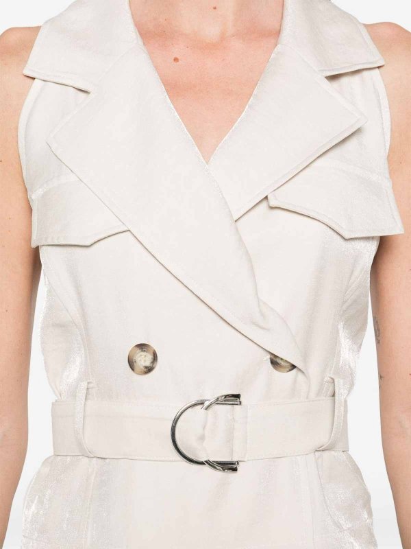 The Best Shops Liu Jo: ベスト＆チョッキ - ウェストコート/ジレ - ベージュ