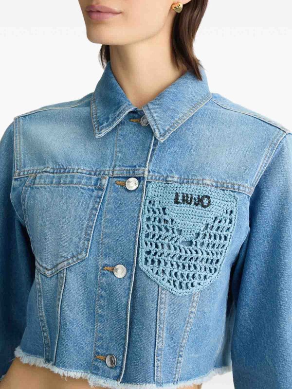 Liu Jo: デニムジャケット online - ブレザー - ブルー