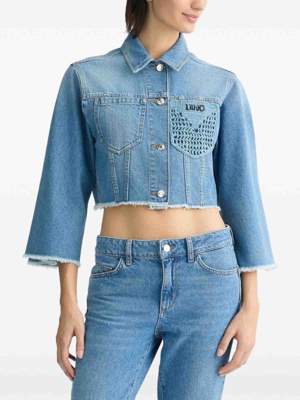 デニムジャケット shop online ブレザー - ブルー