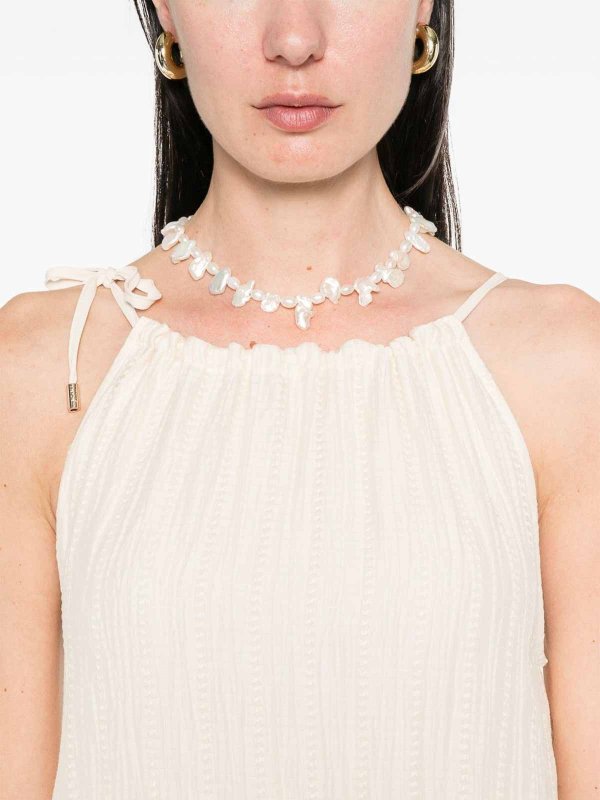 The Best Shops Liu Jo: Abendkleider - Abendkleid - Beige