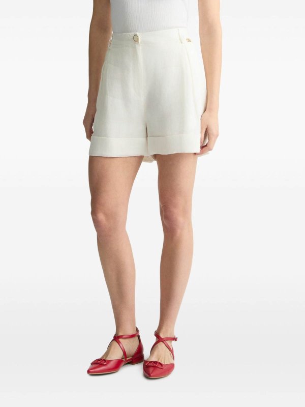 Liu Jo: トラウザーショーツ online - ショートパンツ - 白