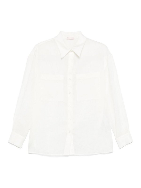 Liu Jo: camicie - Camicia Con Colletto Alla Francese