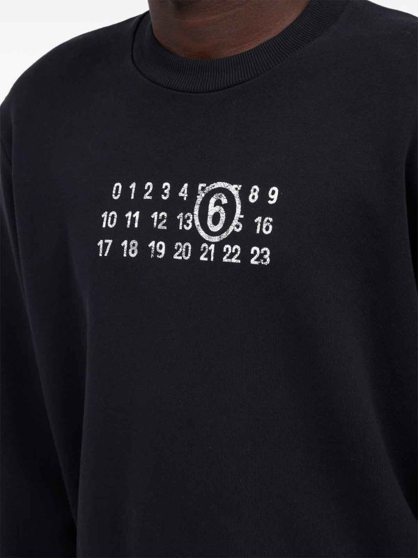 MM6 MAISON MARGIELA: スウェット＆セーター online - スウェットシャツ/セーター - 黒