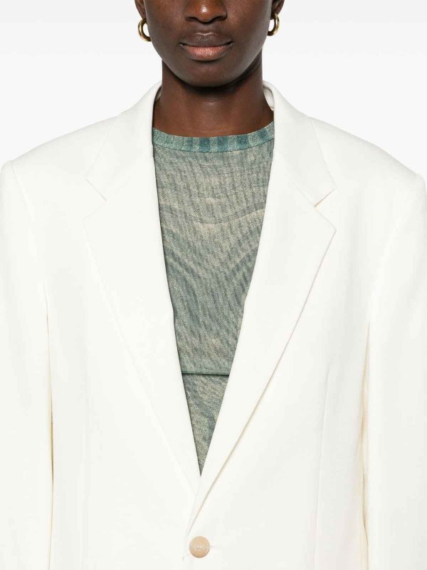 ブレザー - 白 shop online: MM6 MAISON MARGIELA