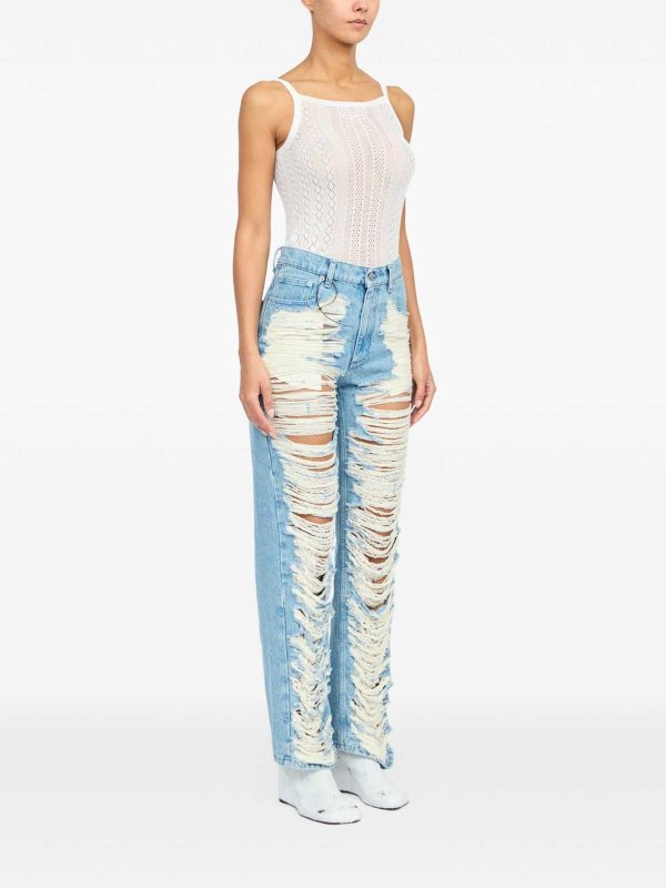 MM6 MAISON MARGIELA buy online Jeans with tears