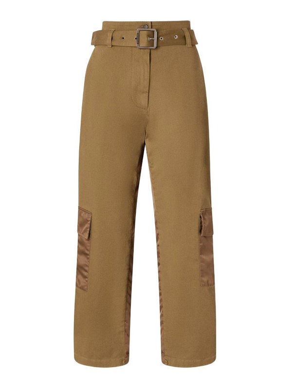 Pinko: カジュアルトラウザー - カジュアルパンツ - ブラウン