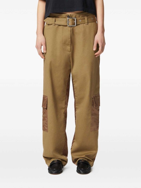 The Best Shops Pinko: カジュアルトラウザー - カジュアルパンツ - ブラウン