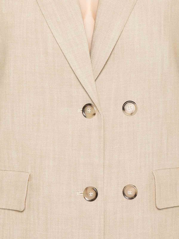 ジャケット PINKO Women Jackets 104890 A2EJD18 Beige Pinko Blazer Elevation - Beige - Women | 104890A2EJD18